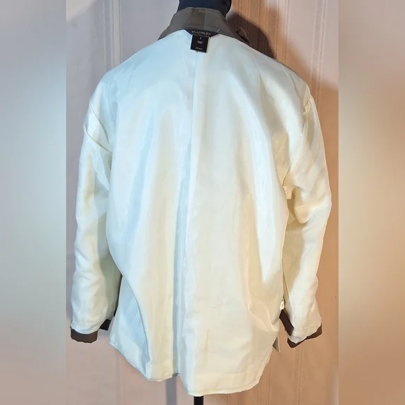 MULTIPLES Cream and Brown Floral Blazer - Picture 7 of 9